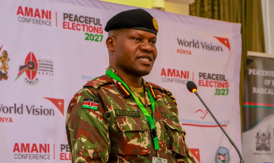 A file photo of DIG Gilbert Masengeli